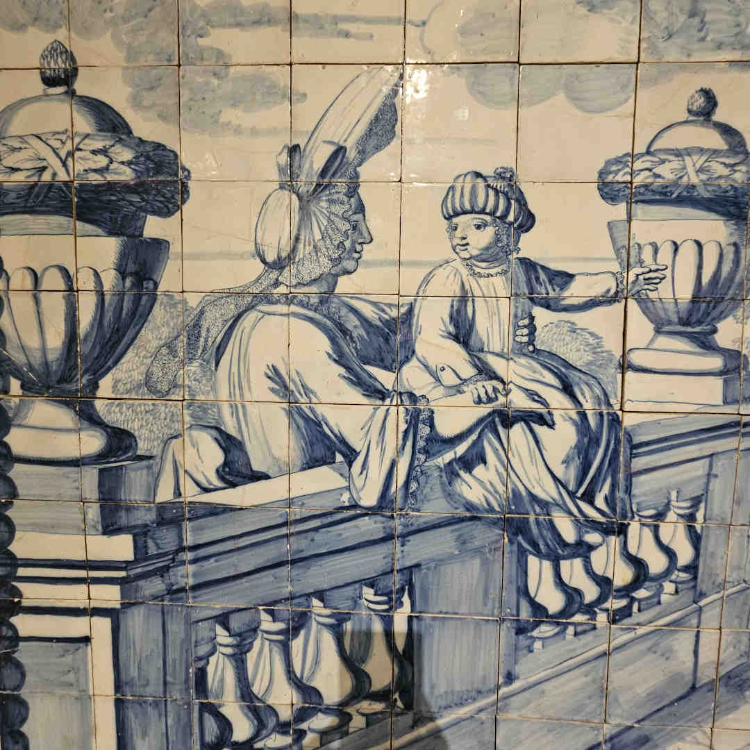 Traditional Portuguese azulejos